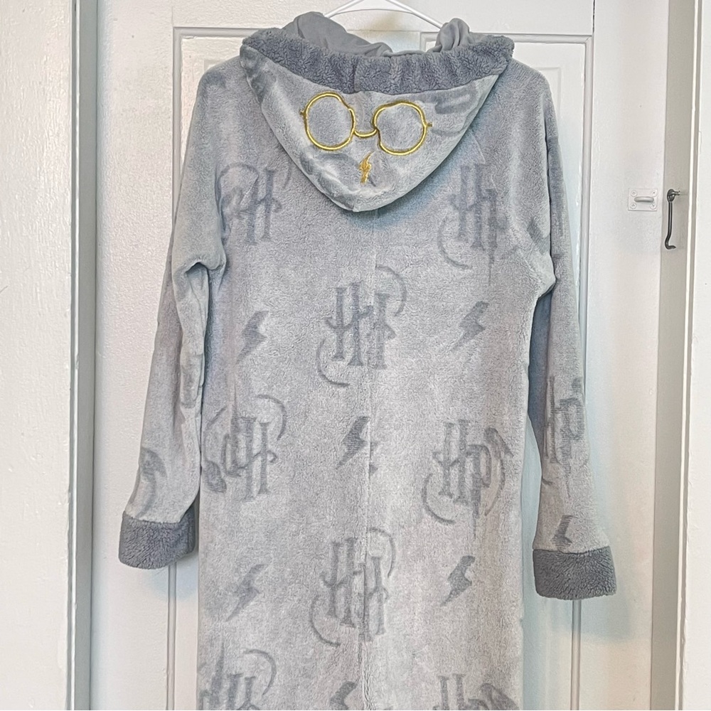 Harry Potter Wizarding World Pajama, Sleepwear, Hooded Halloween Costume, Medium